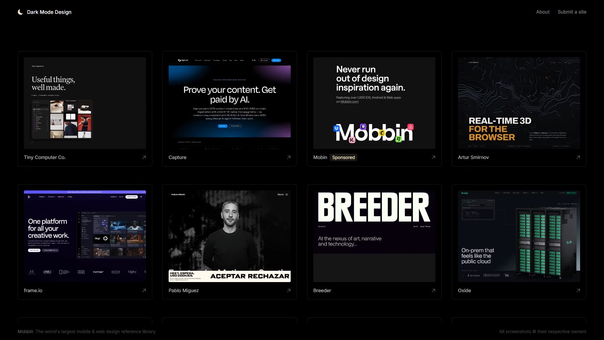 Dark Mode Design preview