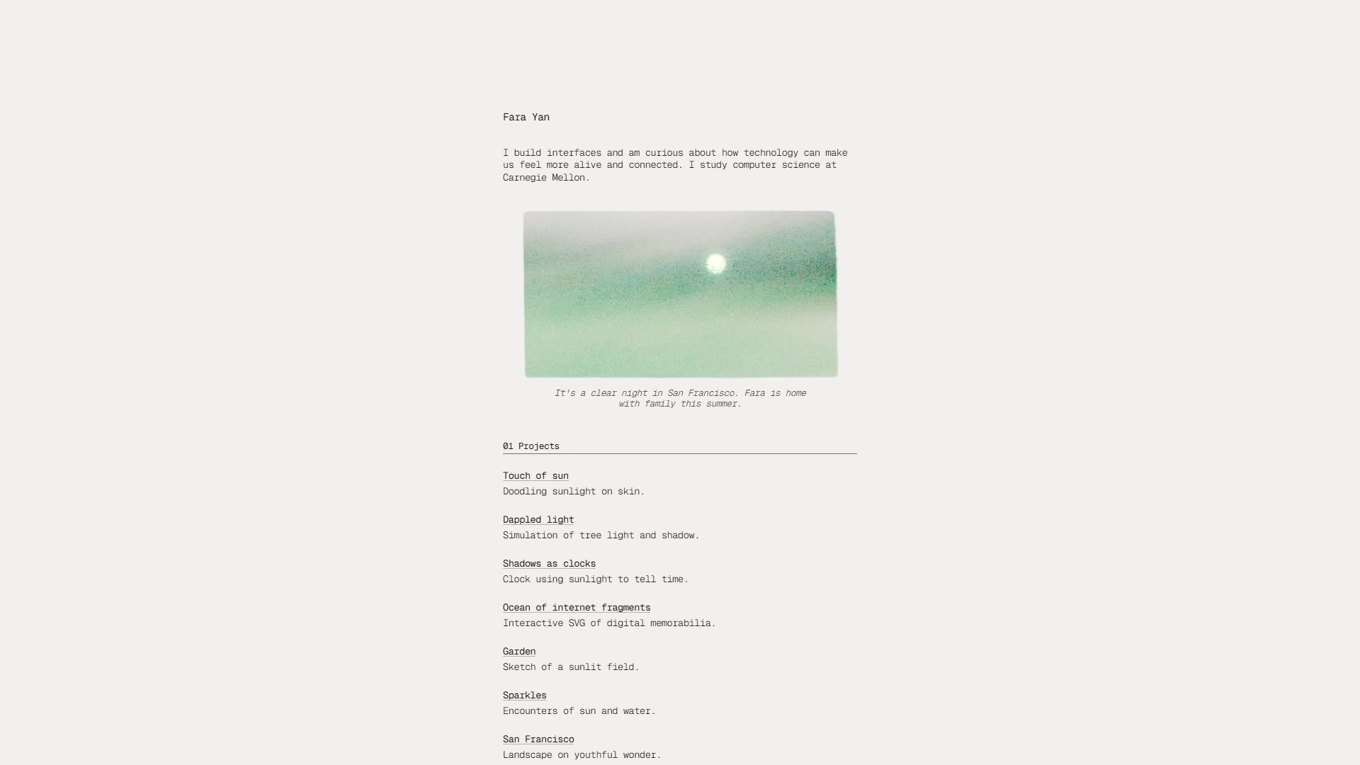 Fara Yan preview