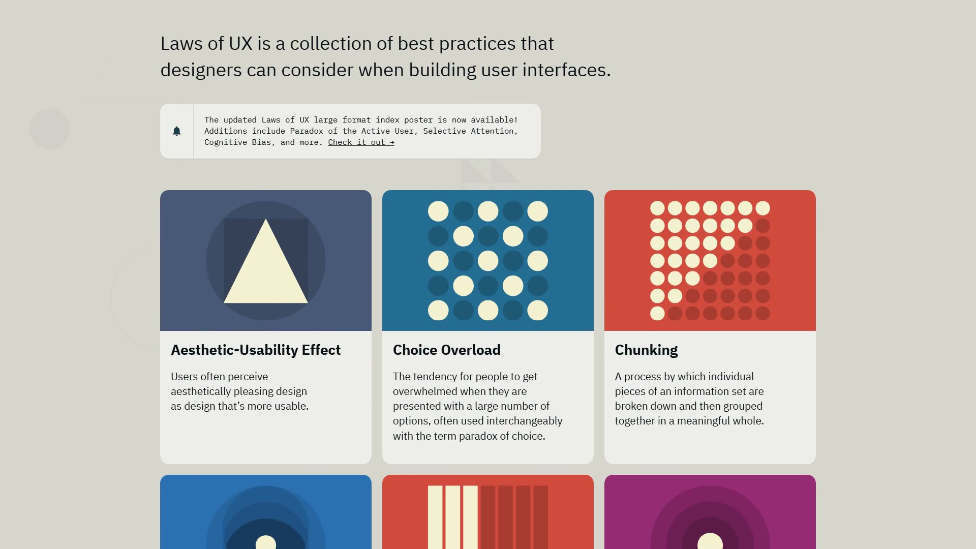 Laws of UX preview