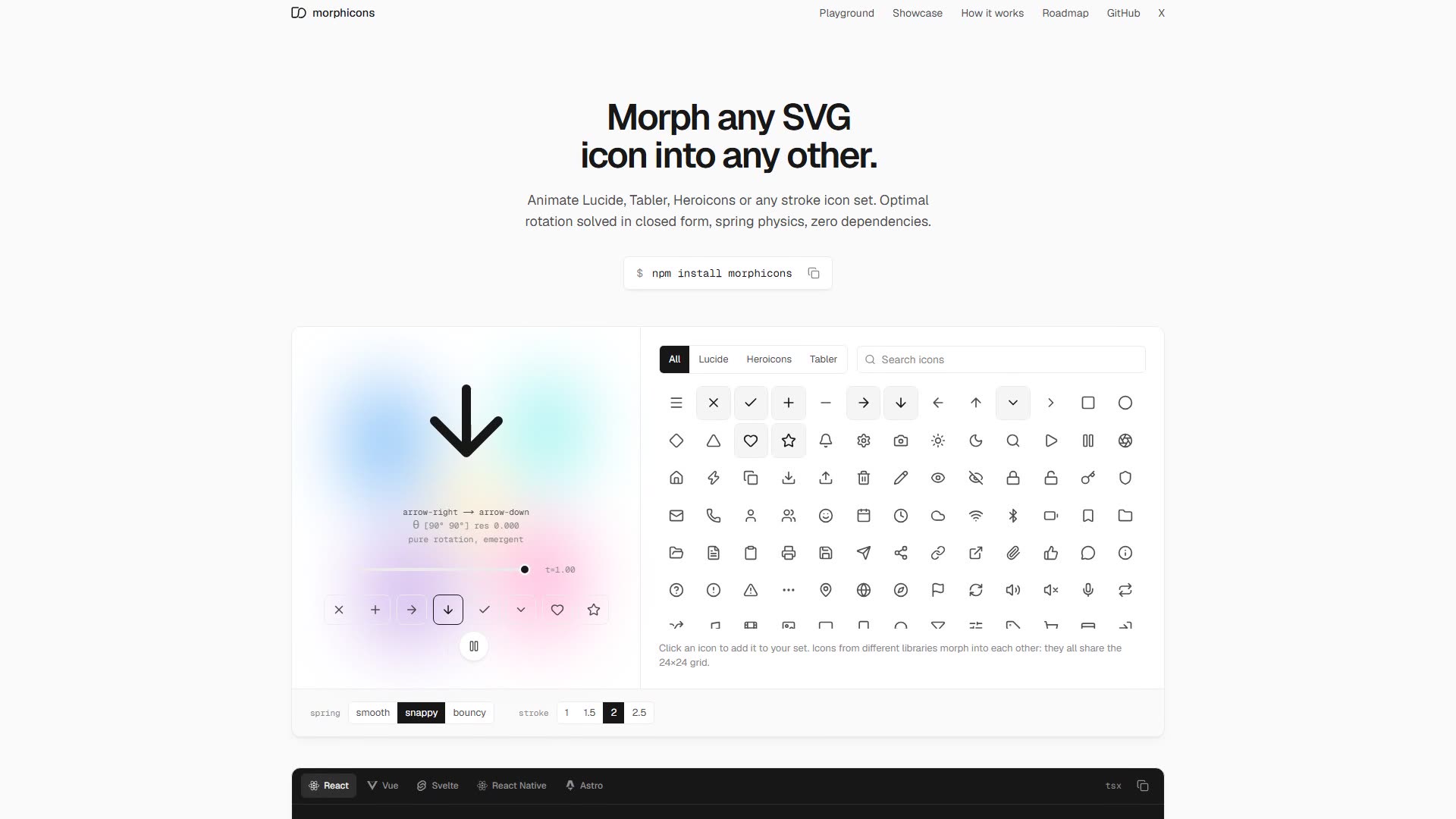 morphicons preview