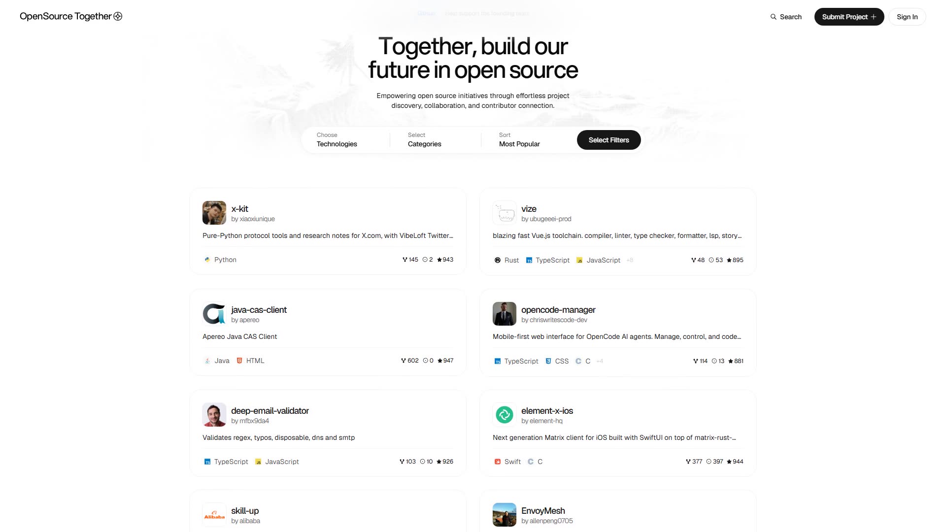Open Source Together preview