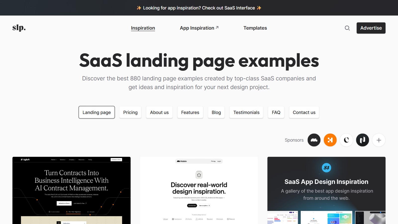 SaaS Landing Page preview
